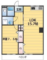 ヤトダハイツの物件間取画像